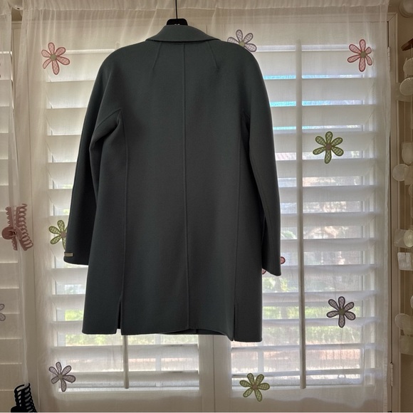 S MaxMara Elegant Grayish blue Pea Coat - Picture 12 of 12